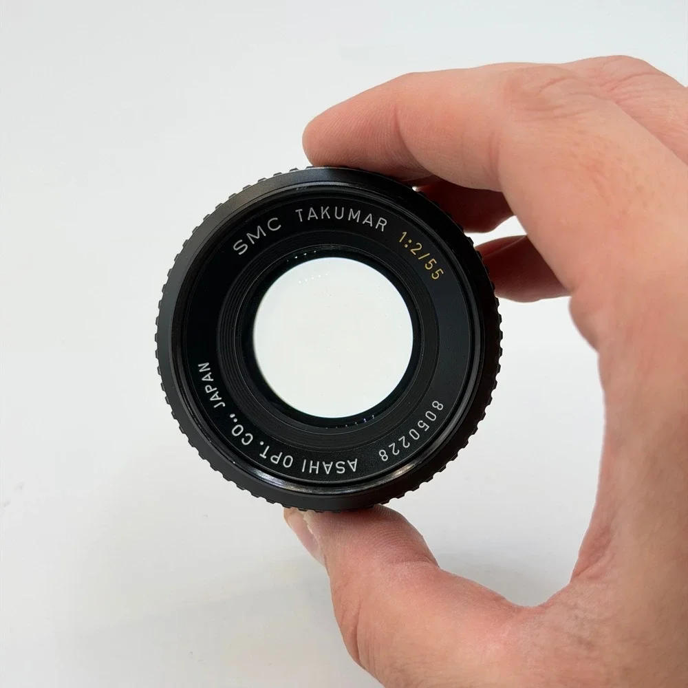 Asahi SMC Takumar 55mm f2 M42 Screw Mount Vintage Prime Lens Japan 8050228